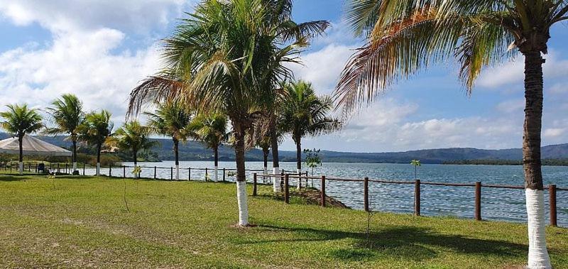 Nautico Flat Com Acesso Ao Clube Nautico Praia- Caldas Novas Luaran gambar
